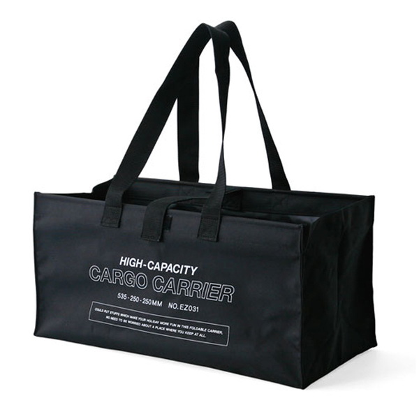 HIGHTIDE(ハイタイド) カーゴバッグ EZ031-BK 収納･運搬