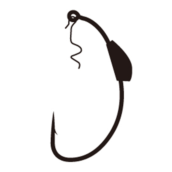 RYUGI(リューギ) ヘビーウェイテッドピアス HHP088 ワームフック(オフセット)