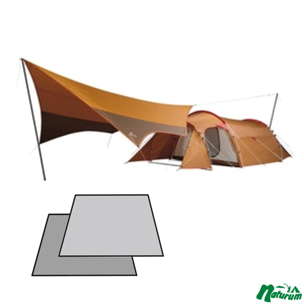 スノーピーク(snow peak) エントリーパックTT+TT用マットシートセット【2点セット】   ファミリードームテント