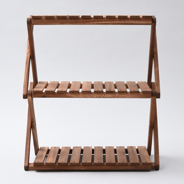 CampersCollection(キャンパーズコレクション) 3段ラック A3R-01 ツーバーナー&マルチスタンド