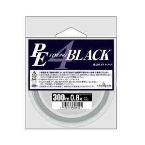 ヤマトヨテグス(YAMATOYO) PEストロング4 ブラック 300m