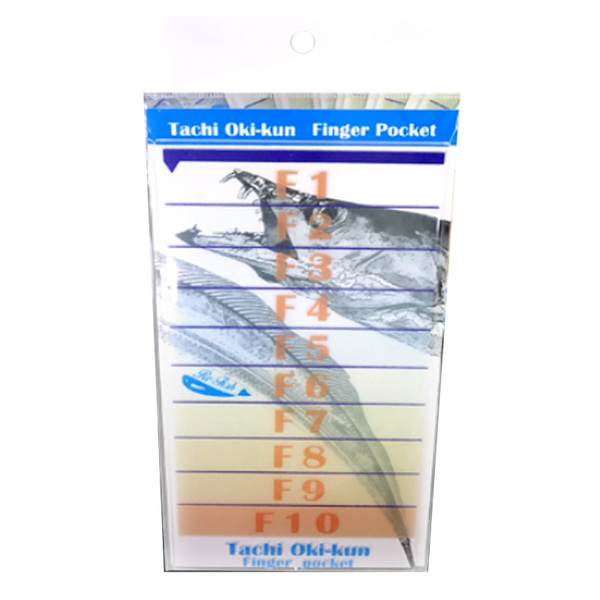 Re:fish(リフィッシュ) Tachi Oki-kun Finger pcket 太刀魚専用スケール 「タチ置き君」   スケール