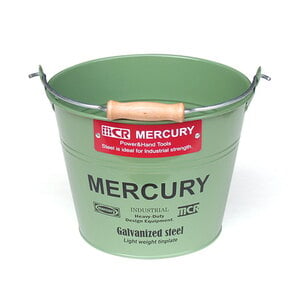 MERCURY(マーキュリー) ブリキバケツ ５Ｌ カーキ ME048110
