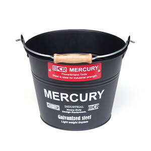 MERCURY(マーキュリー) ブリキバケツ ５Ｌ マットブラック ME048127