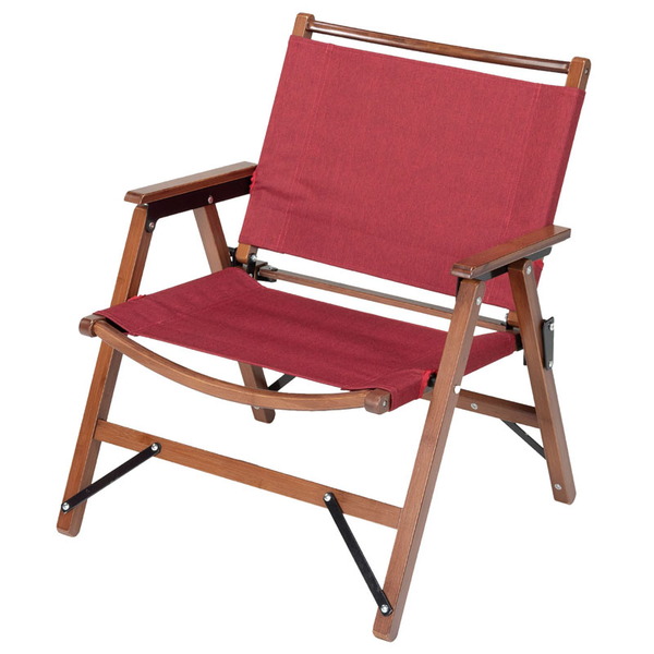 BUNDOK(バンドック) ロースタイルチェア BAMBOO BD-114RD 折り畳みチェア