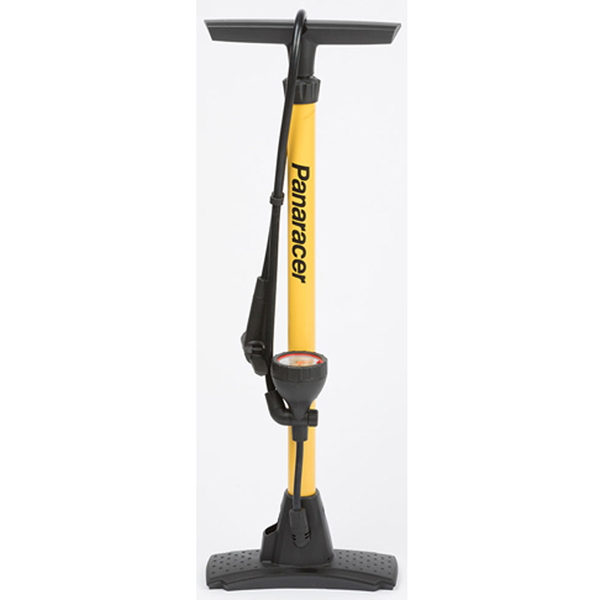 パナレーサー(Panaracer) ゲージ付 アルミ製 フロアポンプ 空気入れ サイクル/自転車 BFP-04AGA3-Y ハンディポンプ