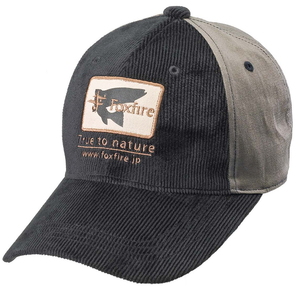 Foxfire(フォックスファイヤー) コーデュロイTTNキャップ フリー 025(ブラック) 5422003 Foxfire(フォックスファイヤー) コーデュロイTTNキャップ フリー 025(ブラック) 5422003