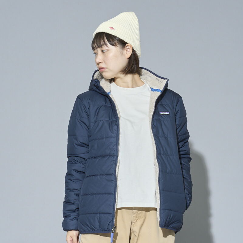 パタゴニア(patagonia) 【23秋冬】キッズ リバーシブル レディ