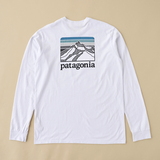 パタゴニア(patagonia) ロングスリーブ ライン ロゴ リッジ レスポンシビリティー メンズ 38517 長袖Tシャツ(メンズ)
