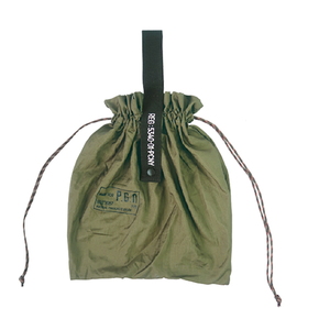 POST GENERAL(ポストジェネラル ウォレット・ポーチ PACKABLE PARACHUTE NYLON BAG(パッカブル パラシュート ナイロンバッグ) OLIVE