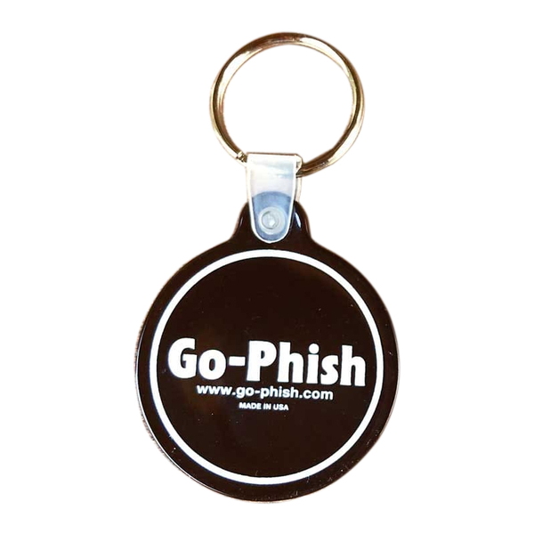 Go-Phish(ゴーフィッシュ) Go-Phish ロゴ キータグ   ピンオンリール･キーホルダー･カラビナ