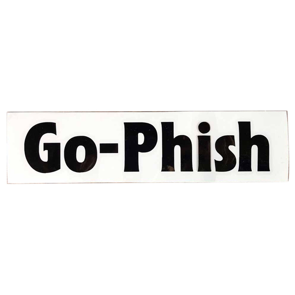 Go-Phish(ゴーフィッシュ) Go-Phish ロゴ カッティングステッカー   ステッカー