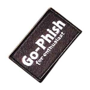 Go-Phish(ゴーフィッシュ) Go-Phish ベルクロワッペン M スクエア
