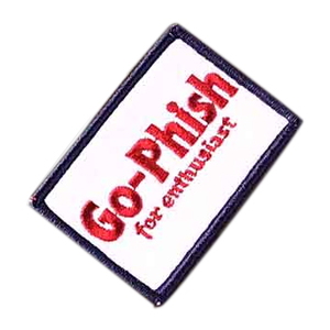 Go-Phish(ゴーフィッシュ) Go-Phish ベルクロワッペン M スクエア  