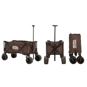 【送料無料】NEUTRAL OUTDOOR(ニュートラル アウトドア) NT-CW05 オフロードキャリアワゴンII ブラウン 約115L ダークブラウン 50962