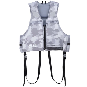 キャプテンスタッグ(CAPTAIN STAG) HULA フローティングベスト 大人用 ライフジャケット US-3009 ツーリング向けフローティングベスト