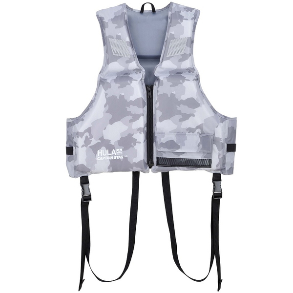 キャプテンスタッグ(CAPTAIN STAG) HULA フローティングベスト 大人用 ライフジャケット US-3009 ツーリング向けフローティングベスト