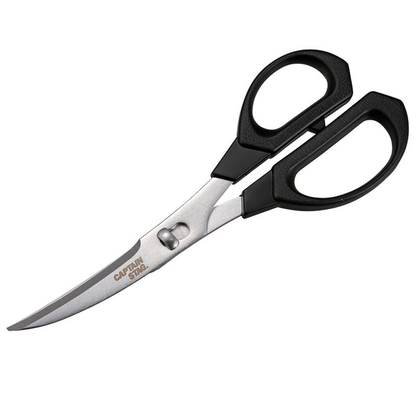 キャプテンスタッグ(CAPTAIN STAG) カーブ 万能キッチンバサミ UH-4710 キッチンバサミ