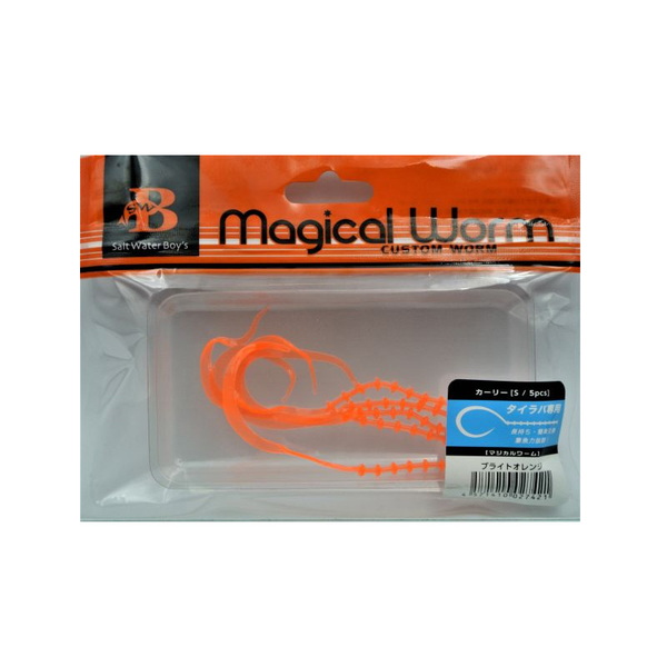 ソルトウォーターボーイズ(SALT WATER BOYS) マジカルワーム カーリー   タイラバネクタイ･トレーラー