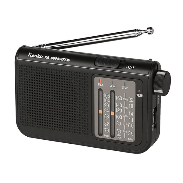 Kenko(ケンコー) AM/FM 短波ラジオ KR-009AWFSW ラジオライト&防災用電気機器