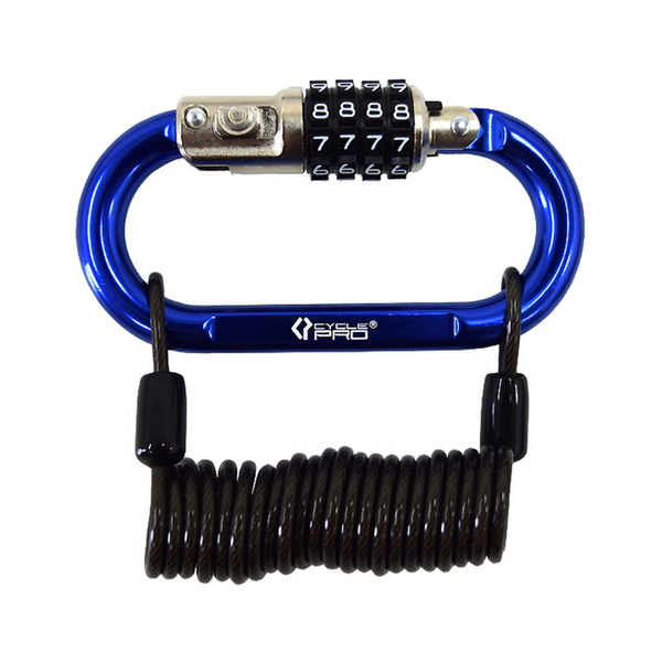 CYCLE PRO(サイクルプロ) カラビナロック 鍵/ダイヤル/ワイヤー サイクル/自転車 CP-LK171 鍵･ロック