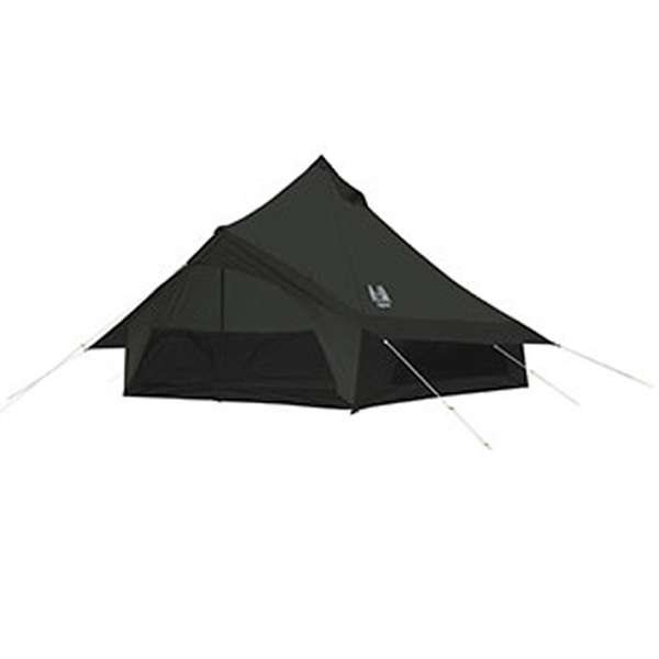 カナディアン イースト(Canadian East) Glole12 BLACK グロッケ12 ブラック 5～6人用 モノポール+1フレーム型テント CETO1004 ワンポールテント
