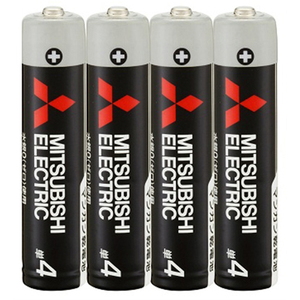 MITSUBISHI(三菱電機) マンガン乾電池 単4形 4本入 R03UD/4S