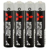 MITSUBISHI(三菱電機) マンガン乾電池 単4形 4本入 R03UD/4S 電池&ソーラーバッテリー