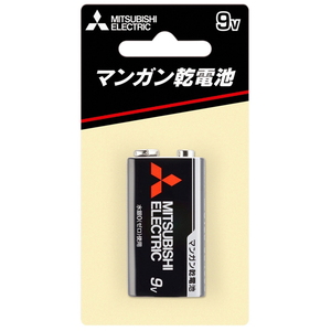 MITSUBISHI(三菱電機) マンガン乾電池 9V形 1本入 ブリスターパック 6F22UD/1BP