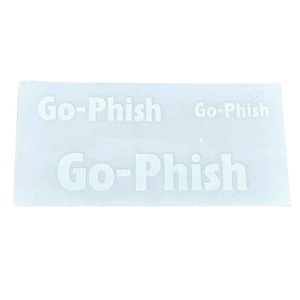 Go-Phish(ゴーフィッシュ) 3サイズ ロゴカッティングステッカー