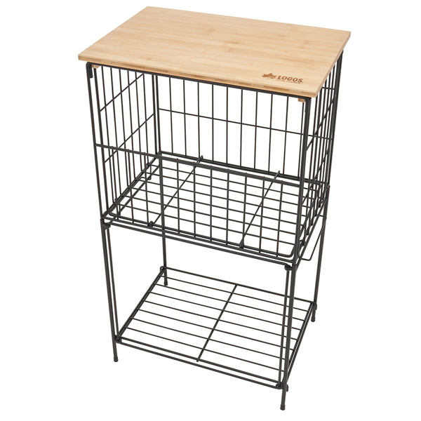 ロゴス(LOGOS) パネルフォールディングラック 73187003 キャンプテーブル