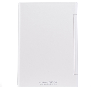 ケンコー SDメモリーカードケースAS 32枚収納(SDカード32枚+microSDカード32枚収納可能) ホワイト