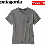 パタゴニア(patagonia) ウィメンズ アルパイン アイコンリジェネラティブ オーガニックコットン ポケットTシャツ 37425 Tシャツ･ノースリーブ(レディース)