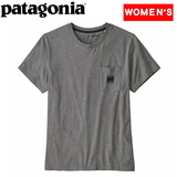 パタゴニア(patagonia) ウィメンズ アルパイン アイコンリジェネラティブ オーガニックコットン ポケットTシャツ 37425 Tシャツ･ノースリーブ(レディース)