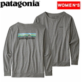 パタゴニア(patagonia) ウィメンズ ロングスリーブ パステル P-6ロゴ レスポンシビリティー 38432 Tシャツ･カットソー長袖(レディース)