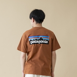 パタゴニア(patagonia) メンズ P-6 ロゴ レスポンシビリティー 38504 メンズ速乾性半袖Tシャツ