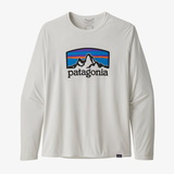 パタゴニア(patagonia) メンズ ロングスリーブ キャプリーン クール デイリー グラフィック シャツ 45190 メンズ速乾性長袖Tシャツ