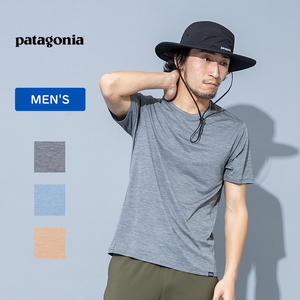 パタゴニア（patagonia） キャプリーン クール ライトウェイト シャツ メンズ 45760 半袖Ｔシャツ（メンズ）