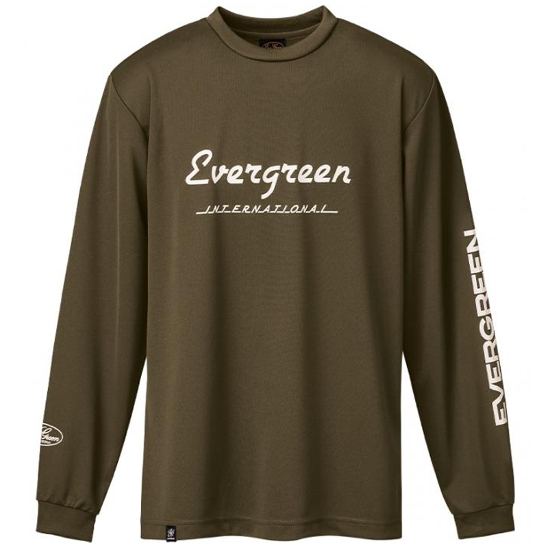 エバーグリーン(EVERGREEN) ドライロングTシャツ Fタイプ ｜アウトドア
