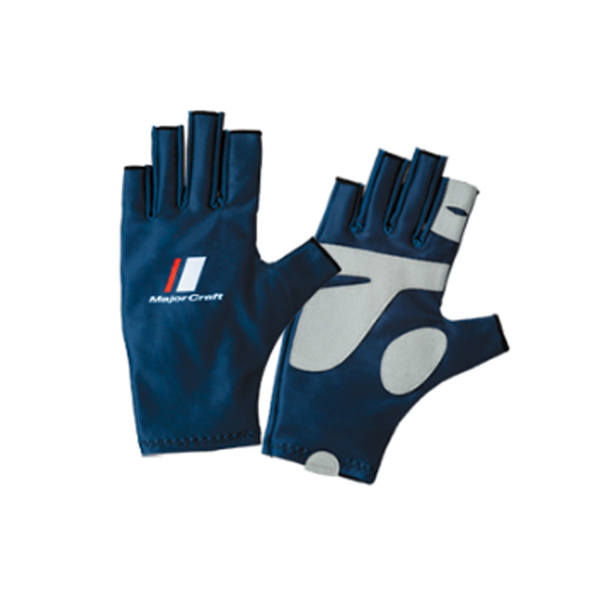 メジャークラフト UVカットグローブ(サマーグローブ) SG-LL20/NV ファイブフィンガーレス(フィッシング)