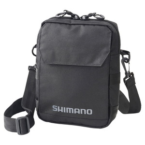 シマノ(SHIMANO) ＢＳ-０２６Ｕ ミニショルダーバッグ ブラック 539793