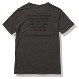 THE NORTH FACE(ザ･ノース･フェイス) ショートスリーブ フラッシュドライ メリノ メッセージ クルー メンズ NT32174 【廃】メンズ速乾性半袖Tシャツ