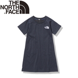 THE NORTH FACE(ザ･ノース･フェイス) ガールズ ストレッチ デニム マウンテン ワンピース NTG12123 半袖シャツ(ジュニア/キッズ/ベビー)