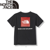 THE NORTH FACE(ザ･ノース･フェイス) S/S SQUARE LOGO TEE(ショートスリーブ スクエア ロゴ ティー)キッズ NTJ32142 半袖シャツ(ジュニア/キッズ/ベビー)