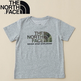 THE NORTH FACE(ザ･ノース･フェイス) K S/S CAMO LOGO TEE(ショート スリーブ カモ ロゴ ティー)キッズ NTJ32145 半袖シャツ(ジュニア/キッズ/ベビー)