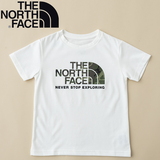 THE NORTH FACE(ザ･ノース･フェイス) K S/S CAMO LOGO TEE(ショート スリーブ カモ ロゴ ティー)キッズ NTJ32145 半袖シャツ(ジュニア/キッズ/ベビー)