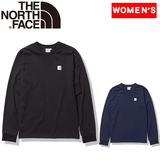 THE NORTH FACE(ザ･ノース･フェイス) ロング スリーブ スモール ボックス ロゴ ティー ウィメンズ NTW32139 Tシャツ･カットソー長袖(レディース)