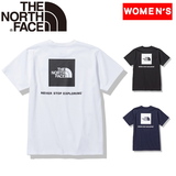 THE NORTH FACE(ザ･ノース･フェイス) S/S BACK SQUARE LOGO TEE(バックスクエアーロゴティー)ウィメンズ NTW32144 Tシャツ･ノースリーブ(レディース)