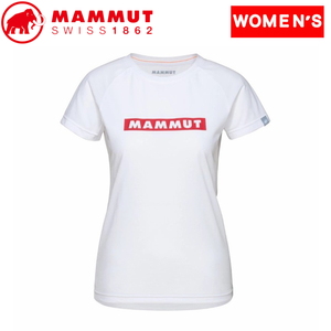 MAMMUT(マムート） QD Logo Print T-Shirt AF Women’s 1017-02021
