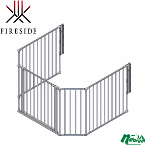 【送料無料】ファイヤーサイド(Fireside) ハースゲート XL マッドブラック 56816 【送料無料】ファイヤーサイド(Fireside) ハースゲート XL マッドブラック 56816